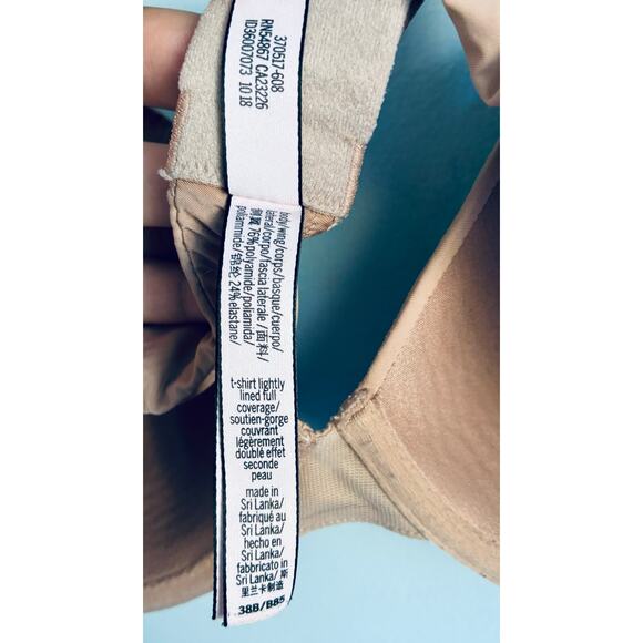 Victoria's Secret Bra T-Shirt Lightly Lined Full Coverage 38B Beige - Picture 6 of 9